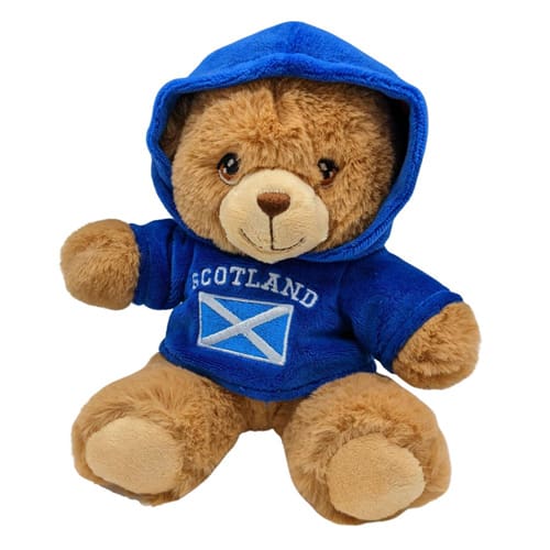 15cm Keeleco Scottish Hoodie Bear