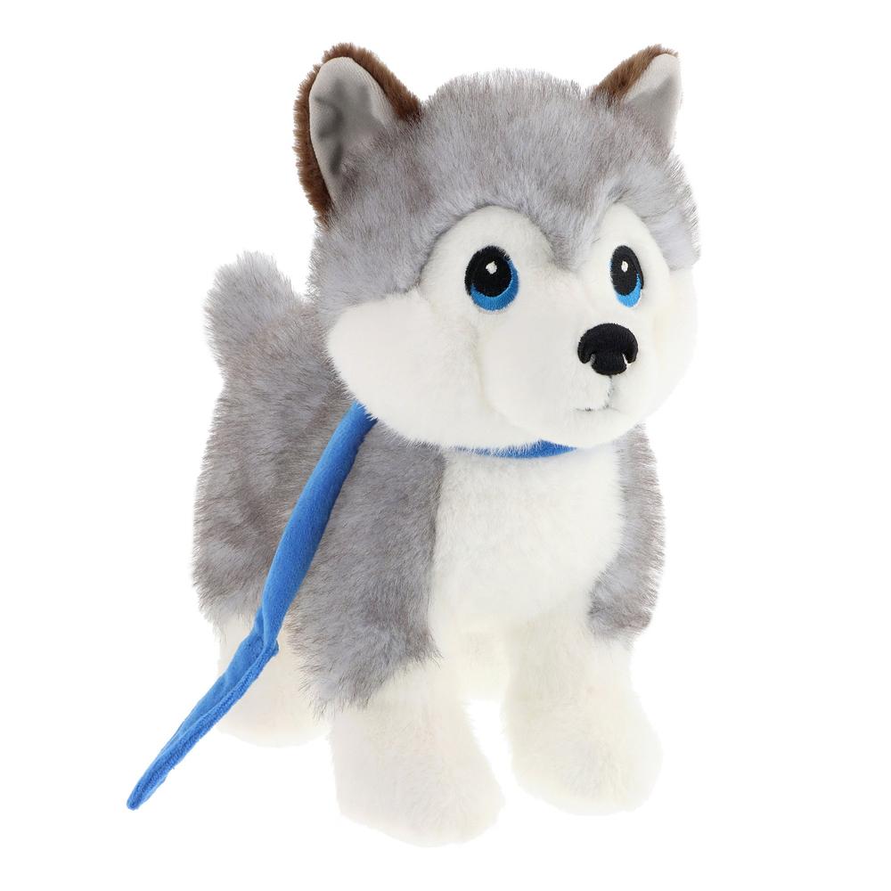 23cm Keeleco Puppy Love On Lead Husky
