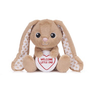 Love Hearts 18cm (7") Welcome Little One Bunny