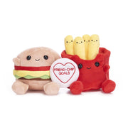 Posh Paws: Love Hearts 5.5"/13cm Burger And Fries
