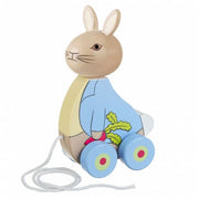 Peter Rabbit Wooden Pullalong