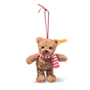 Steiff Pendant Teddy Bear with Scarf - 12cm Brown