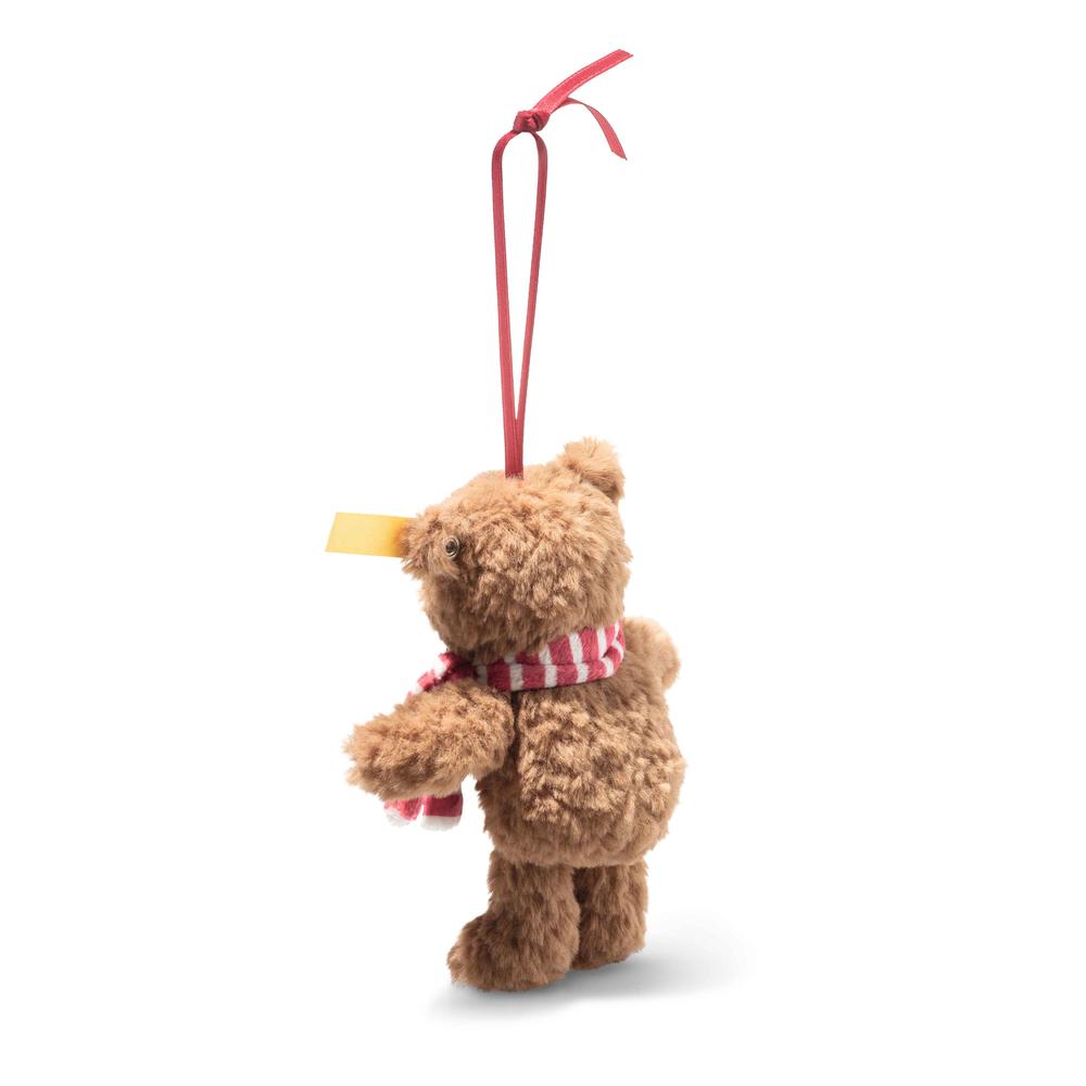 Steiff Pendant Teddy Bear with Scarf - 12cm Brown
