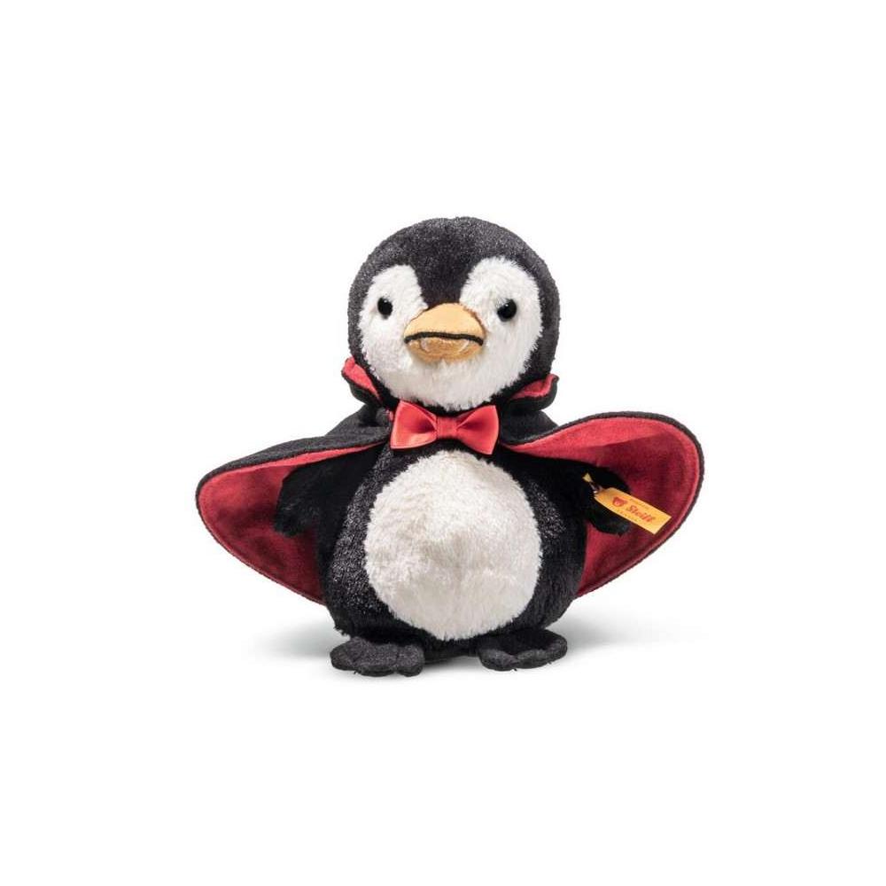 Steiff Nibble the Vampire Penguin 15cm Colorful