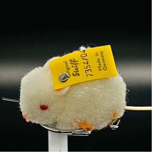 Mouse ballerina 11 light grey orn.