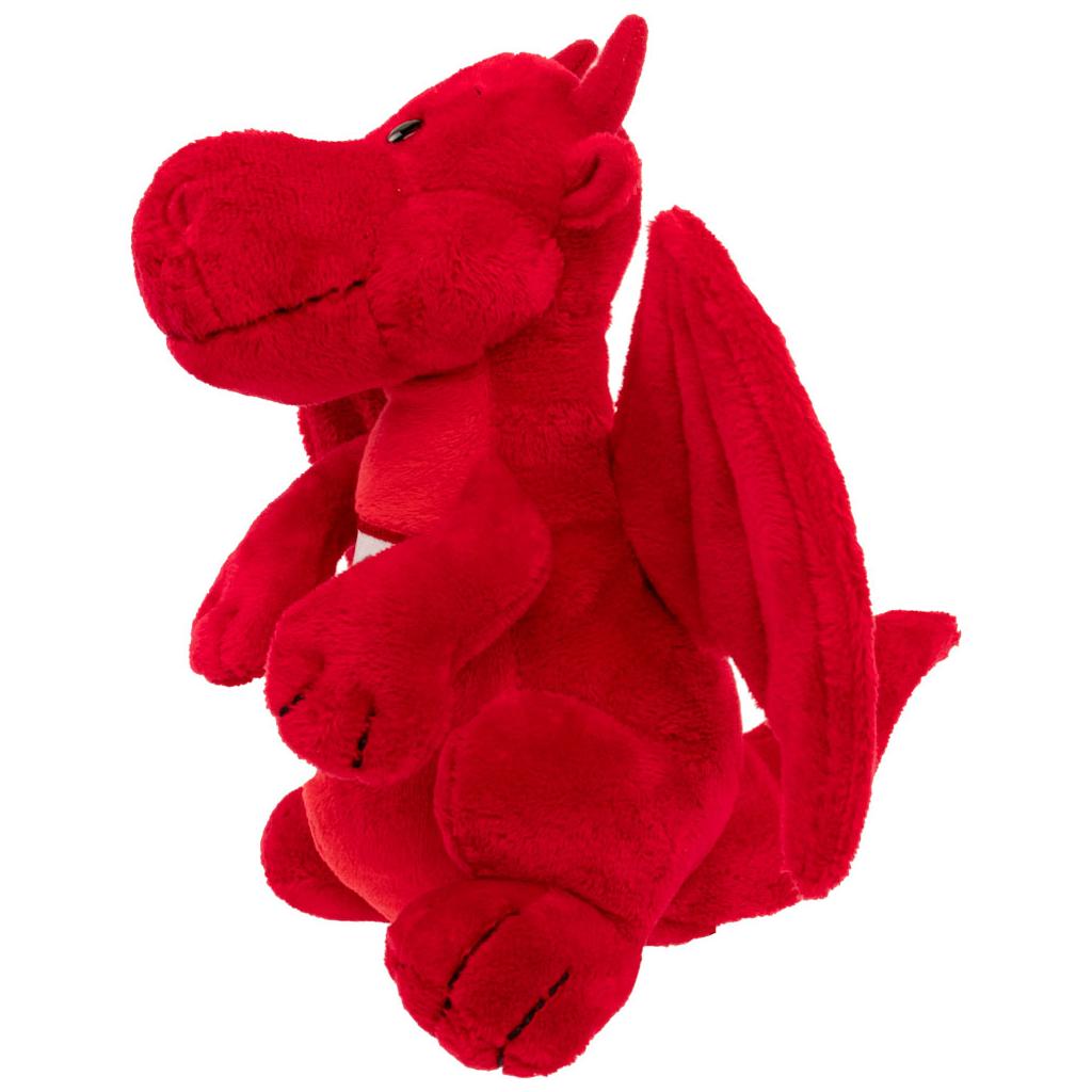 Red Dragon with Welsh Flag