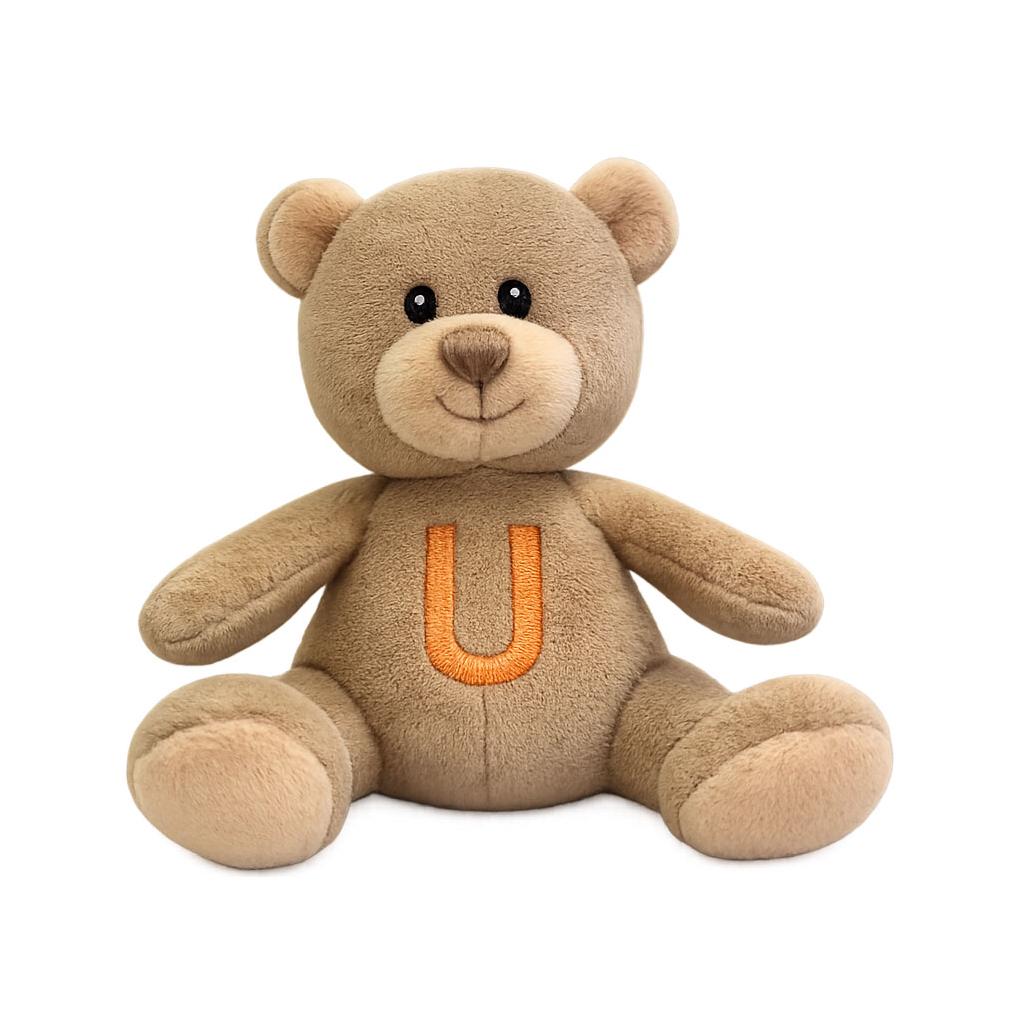 Alphabet Bear - U