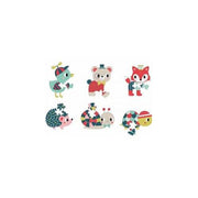 Baby Forest Mini Puzzle 12 Pcs (6 Designs)