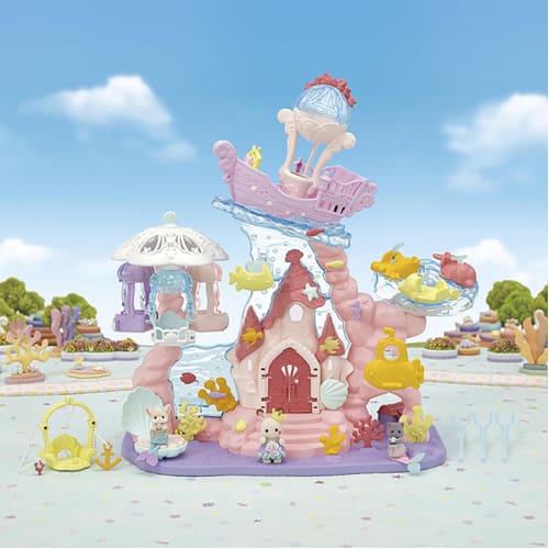 Baby Mermaid Castle