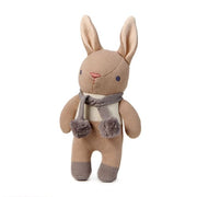 Baby Threads Taupe Bunny Rattle 22cm