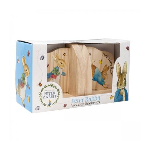 Beatrix Potter Wooden Bookends