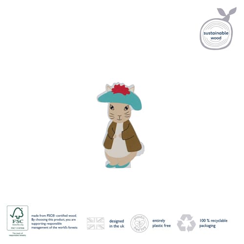Benjamin Bunny Wooden Character