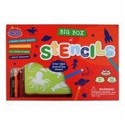Big Box of Stencils - Red