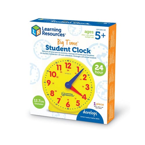 Big Time 24-Hour Student Clock