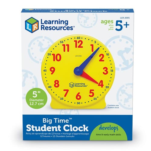 Big Time Learning Clocks Student Clock