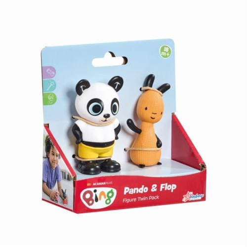 Bing: Pando and Flop Twin Pack Figures