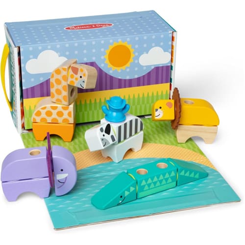 Blockables Safari Animals Building Set