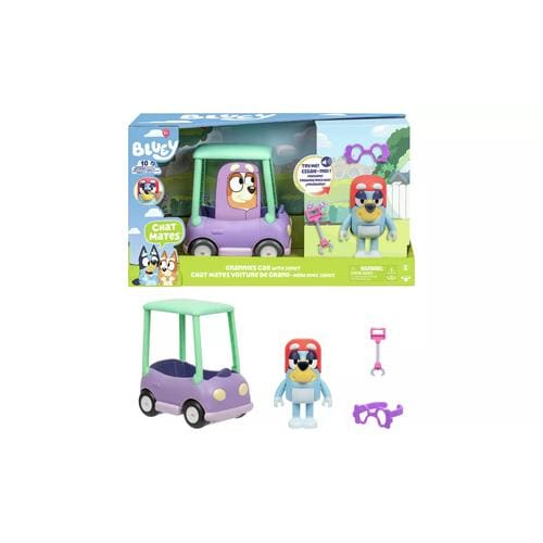 Bluey - Chat Mates Grannies Car With Janet