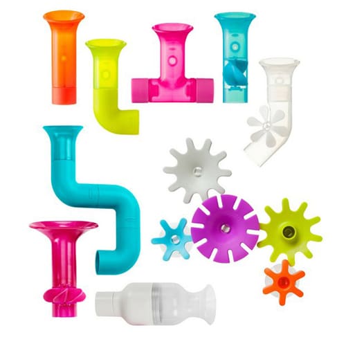 Boon Bath: BUNDLE Building Bath Toy Set (Cogs, Pipes & Tubes)