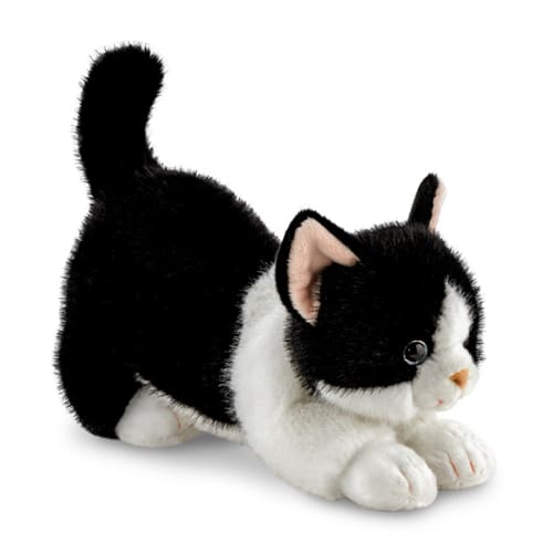Boraelis Domino Black and White Cat 12"