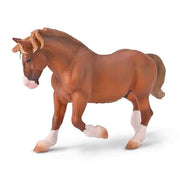 Breton Draft Horse Stallion Chestnut