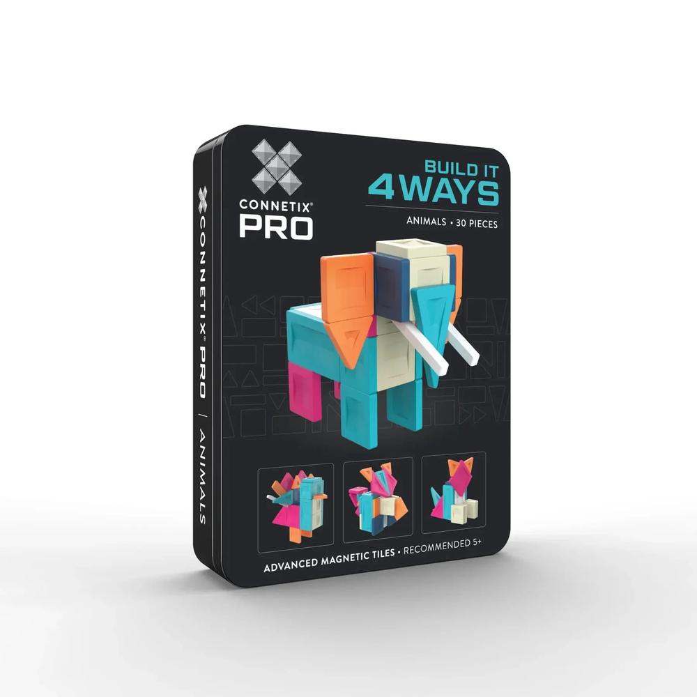 CONNETIX: PRO Build It 4 Ways Animals Pack 30 Pieces