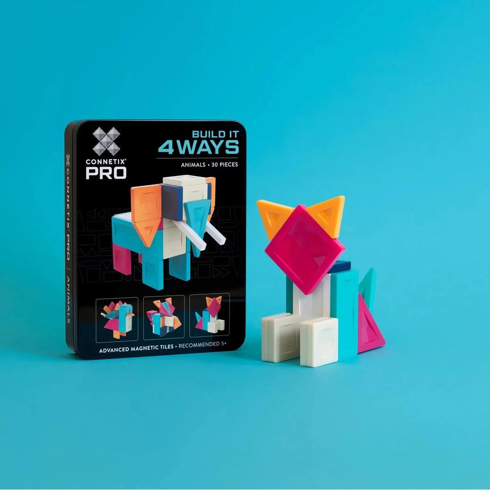 CONNETIX: PRO Build It 4 Ways Animals Pack 30 Pieces