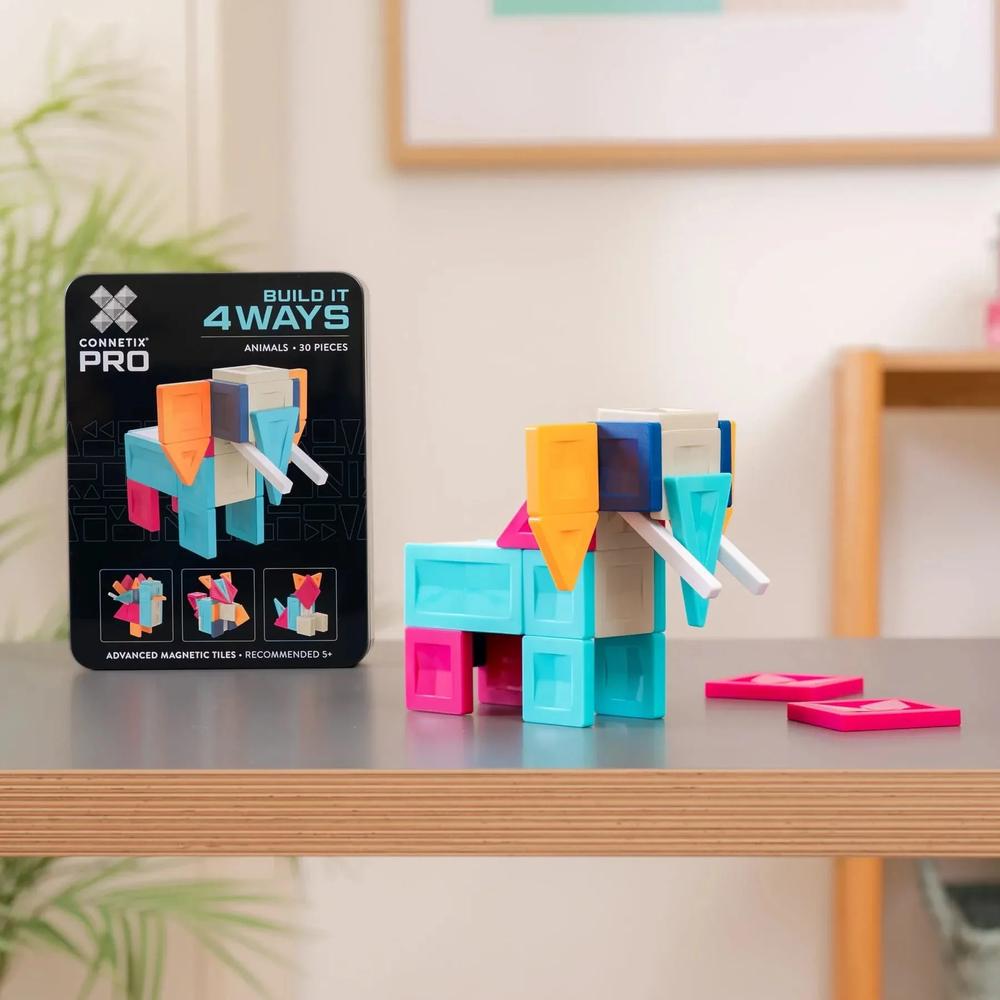 CONNETIX: PRO Build It 4 Ways Animals Pack 30 Pieces