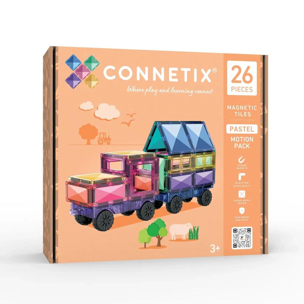 CONNETIX: Pastel Motion Pack 26 Pieces