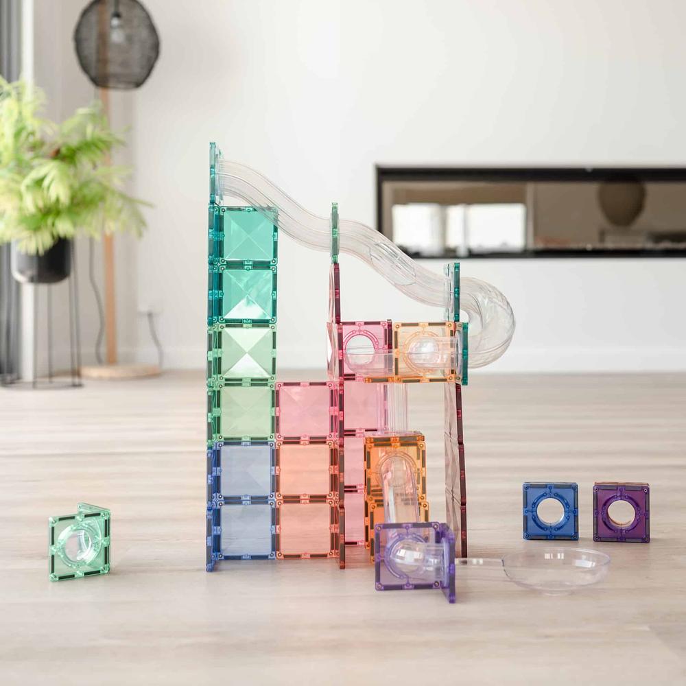 CONNETIX: Pastel Ball Run Expansion Pack (80 Pieces)