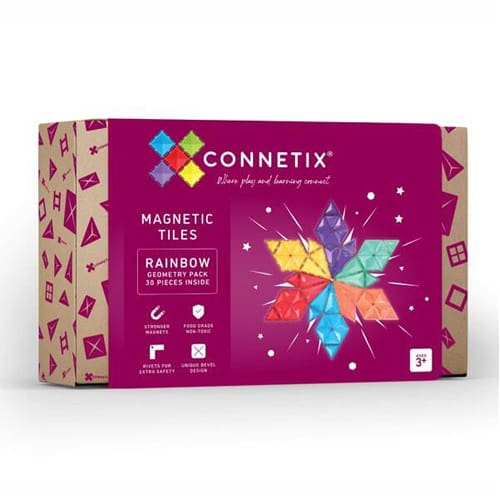 Connetix - Rainbow Geometry Pack (30 Pieces)
