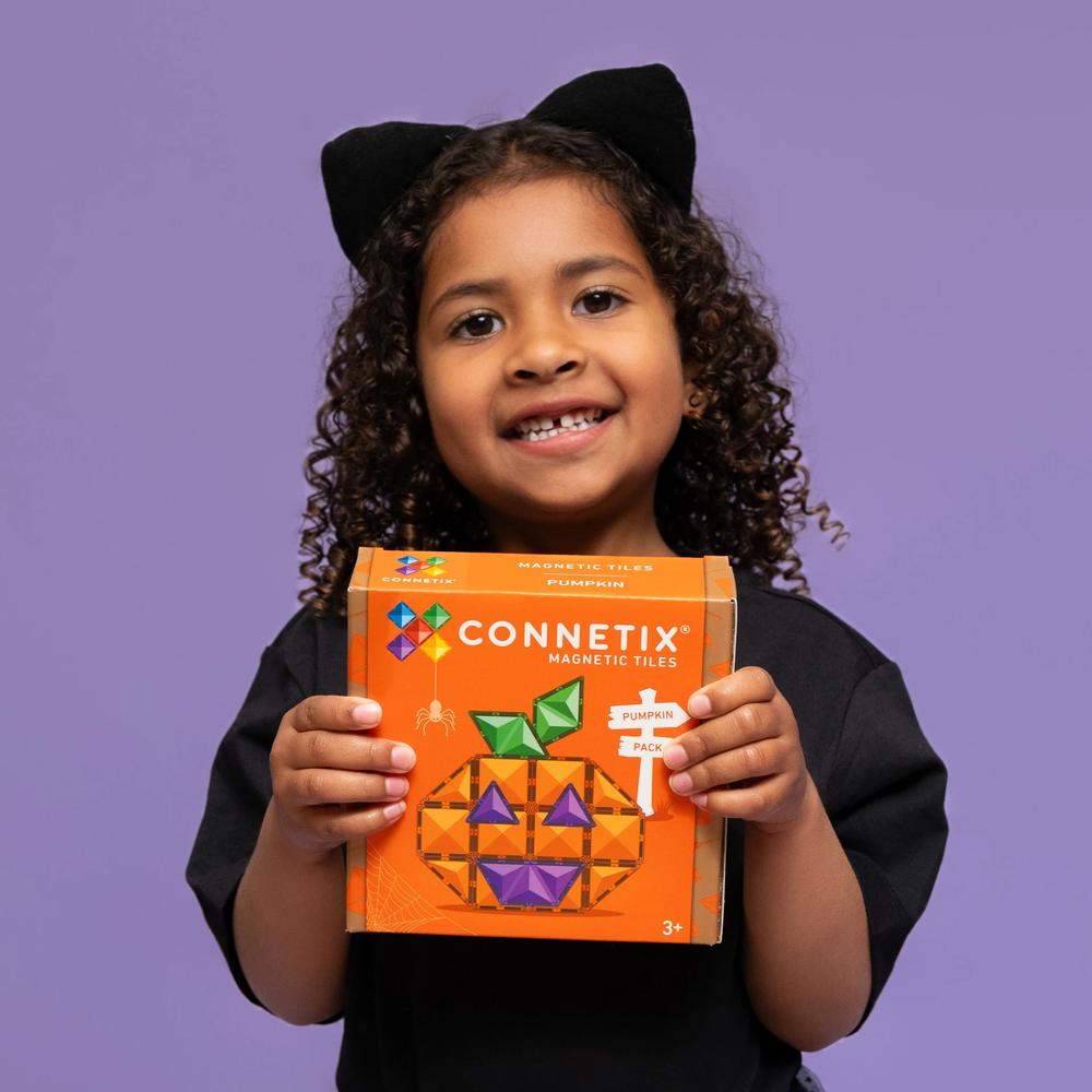 CONNETIX Halloween Pumpkin Pack - 17 Pieces