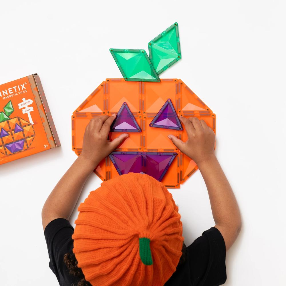 CONNETIX Halloween Pumpkin Pack - 17 Pieces
