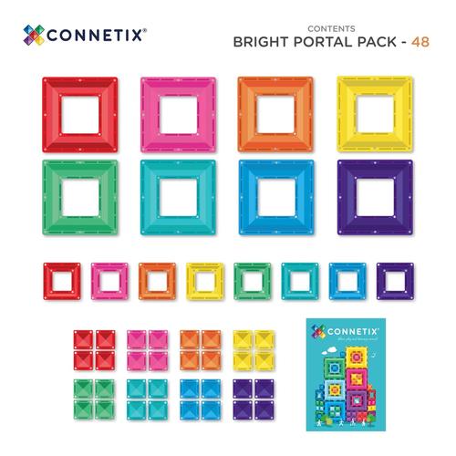 CONNETIX: Bright Portal Pack 48 Pieces