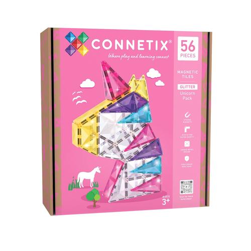 CONNETIX: Glitter Unicorn Pack 56 Pieces