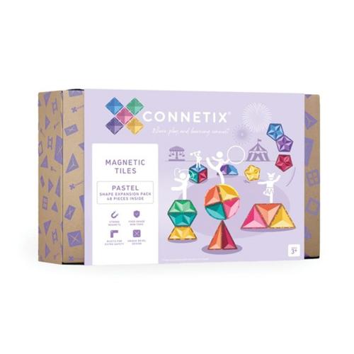 CONNETIX: Pastel Shape Expansion Pack 48 Pieces