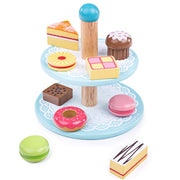Cake stand with 9 cakes
