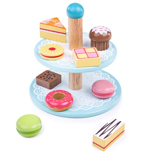 Cake stand with 9 cakes
