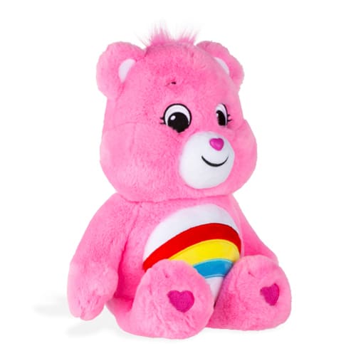 Care Bears 14" Medium Plush plus coin - Cheer Bear