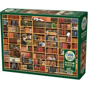 Cat Library 1000 Piece Puzzle