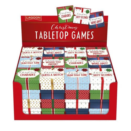 Christmas Tabletop Games Assorted (One Supplied)