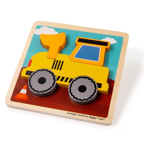 Chunky Lift Out Digger Puzzle