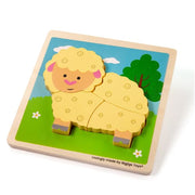 Chunky Lift Out Sheep Puzzle