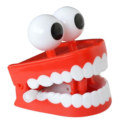 Clockwork Eye Ball Chattering Teeth