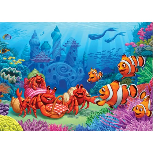 Clownfish Gathering 35 Piece Tray