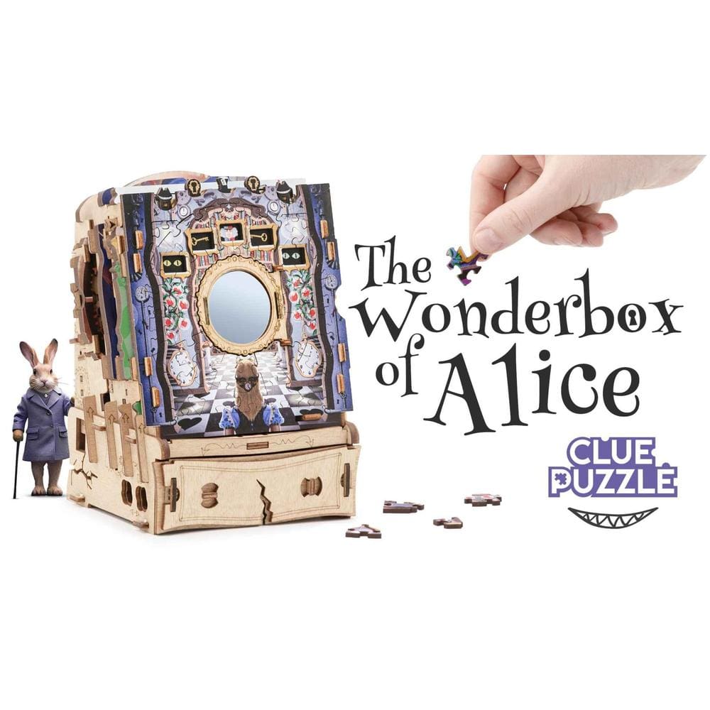 CluePuzzle: The Wonderbox of Alice Puzzle (180 Pieces)