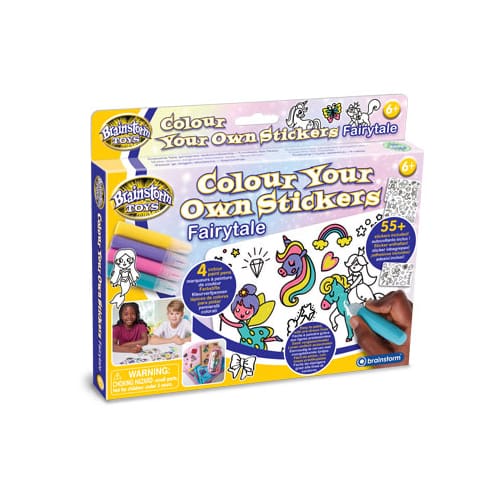 Colour Your Own Stickers - Fairytale