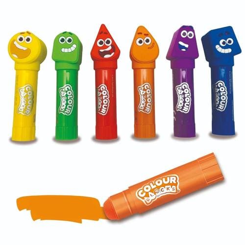 Colourblocks Paint Sticks - 6 pack