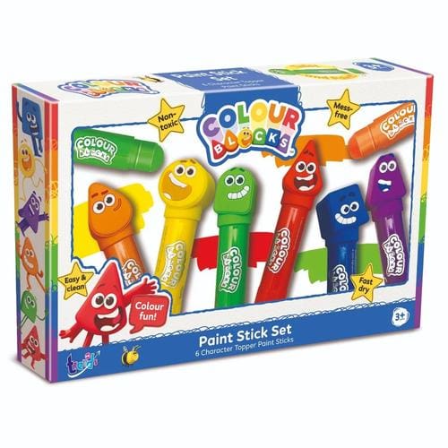 Colourblocks Paint Sticks - 6 pack