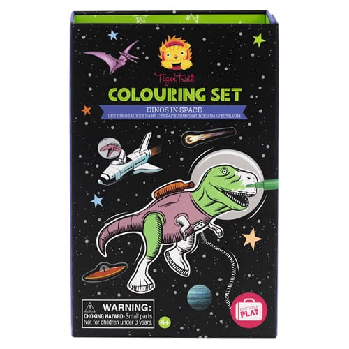 Colouring Set - Dinos In Space